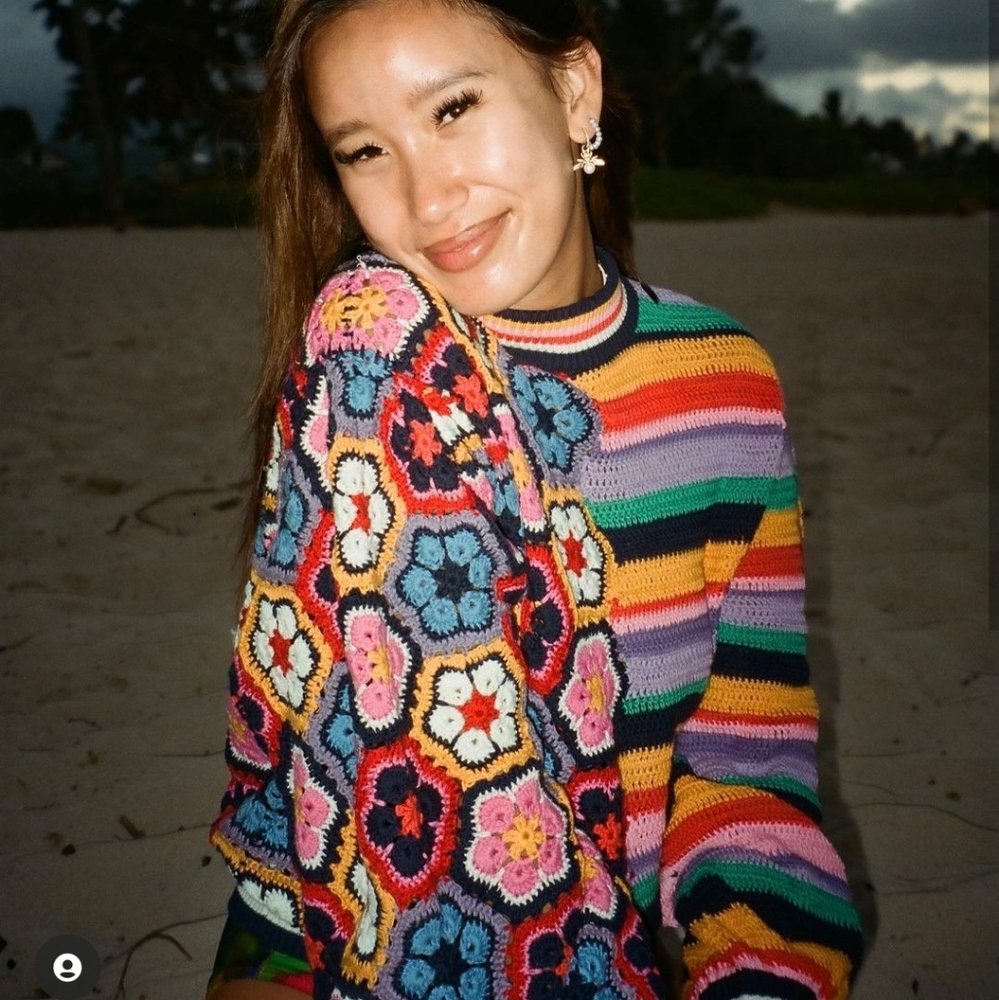 Farm Rio Crochet Sweater - Picture 7 of 9
